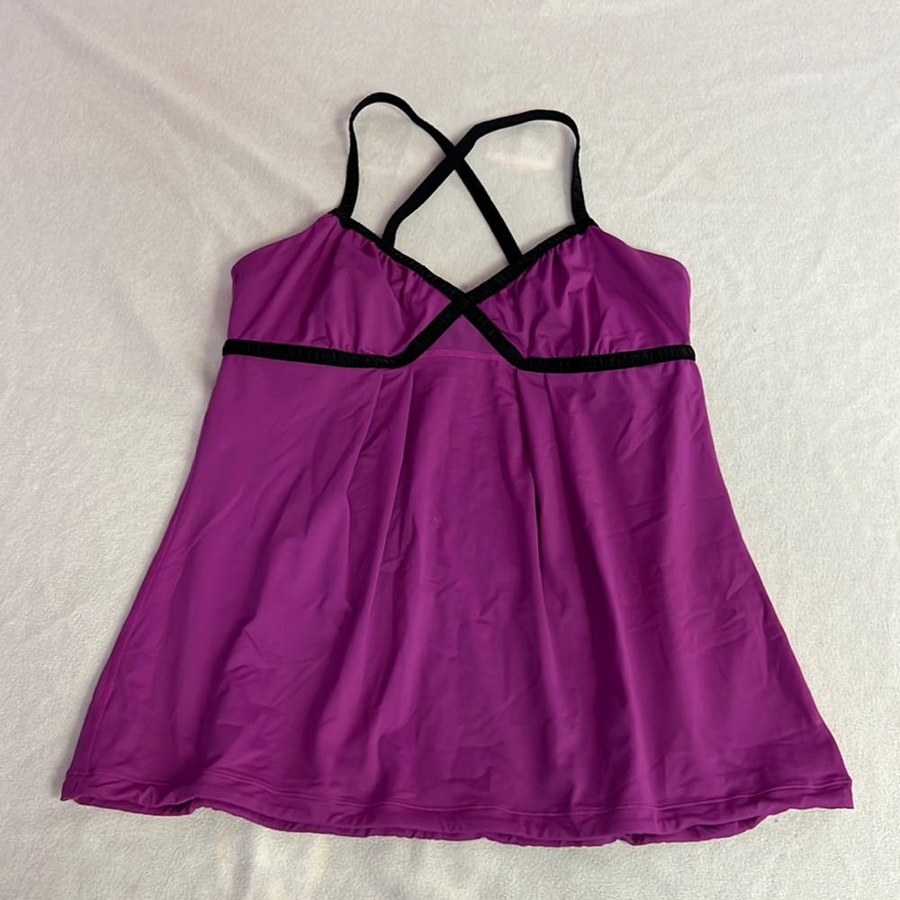 LULULEMON lined tank SO CUTE Size 10